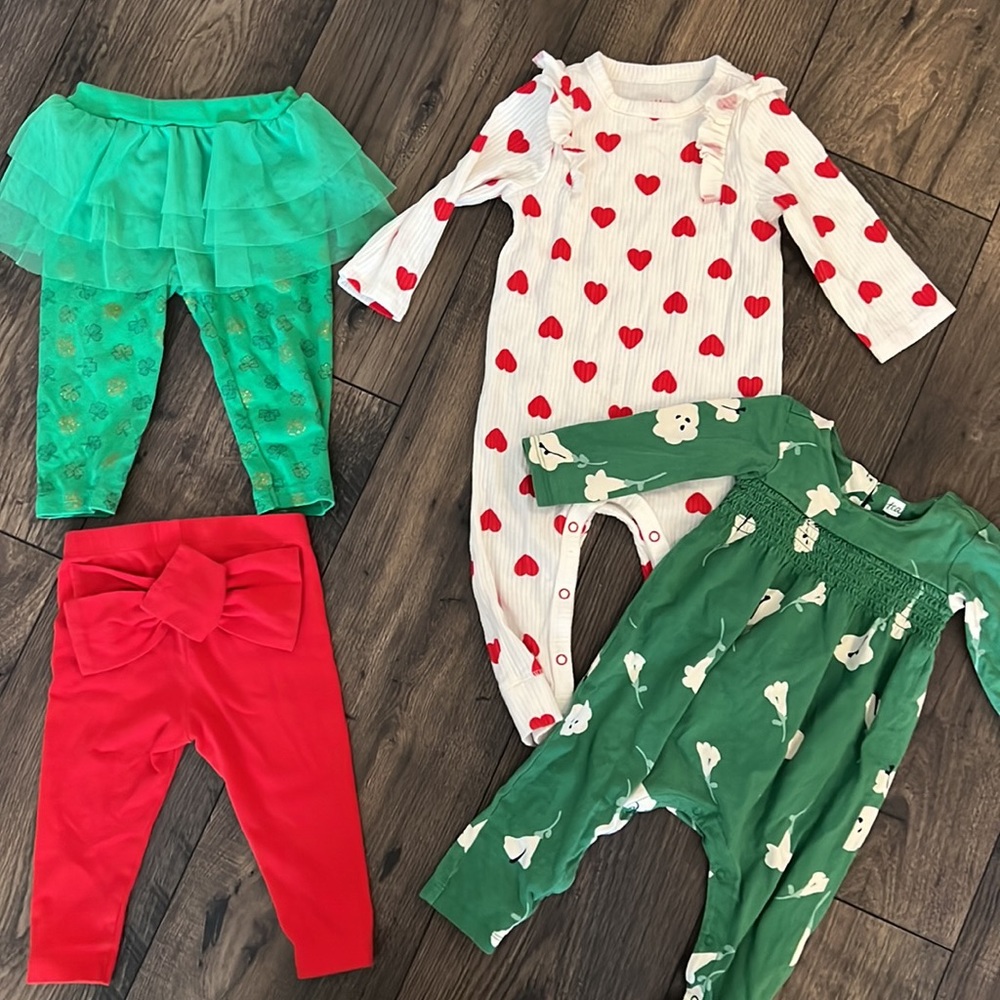 6-9 month Cat/Jack, just for you, and Tea baby lot